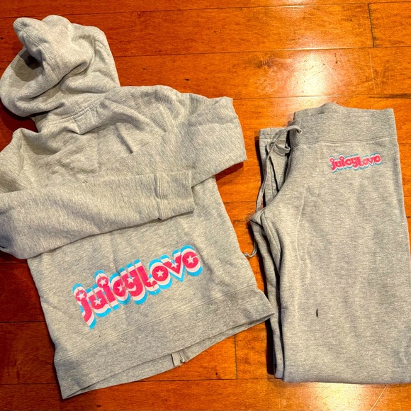 Y2K Vintage‎ Juicy Couture Set Small Bottoms Medium Top - Picture 1 of 3